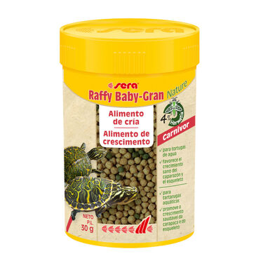 Sera Raffy Baby-Gran Nature alimento para reptiles