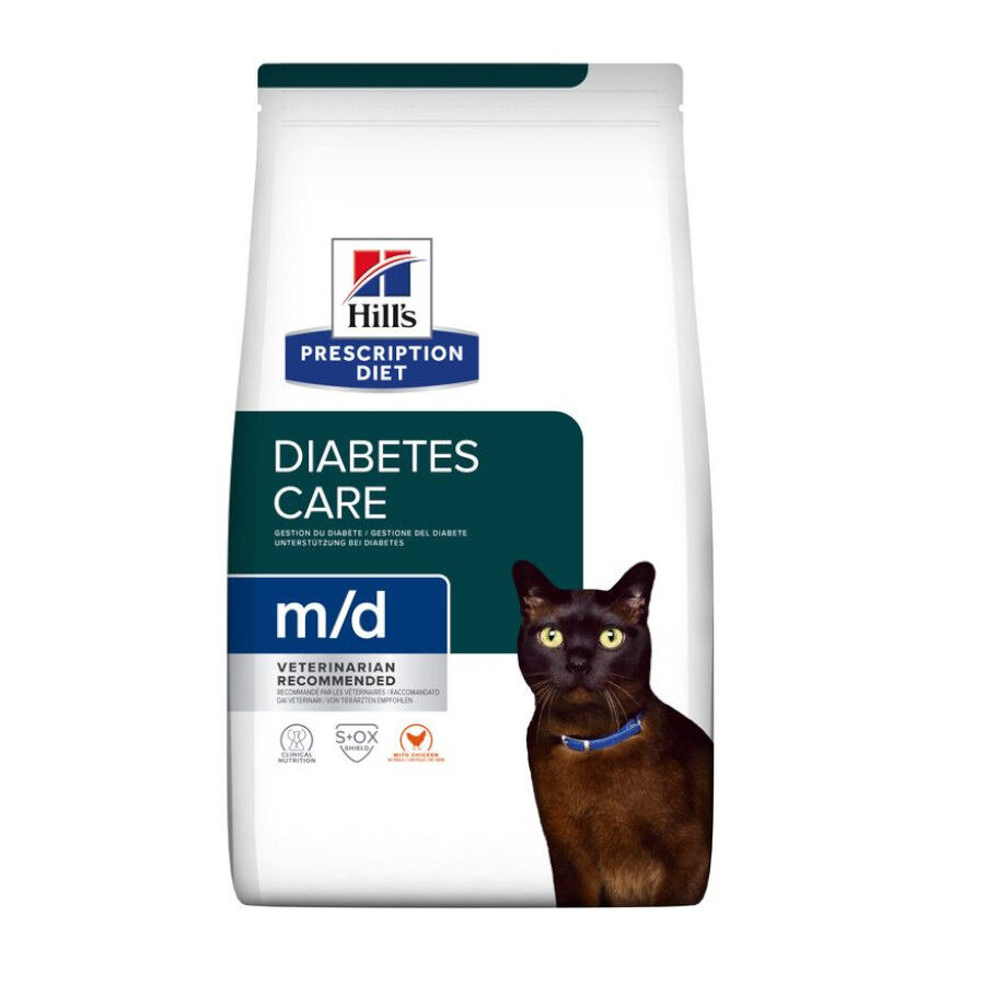 Hill&#039;s Prescription Diet Diabetes care Pollo pienso para gatos thumbnail