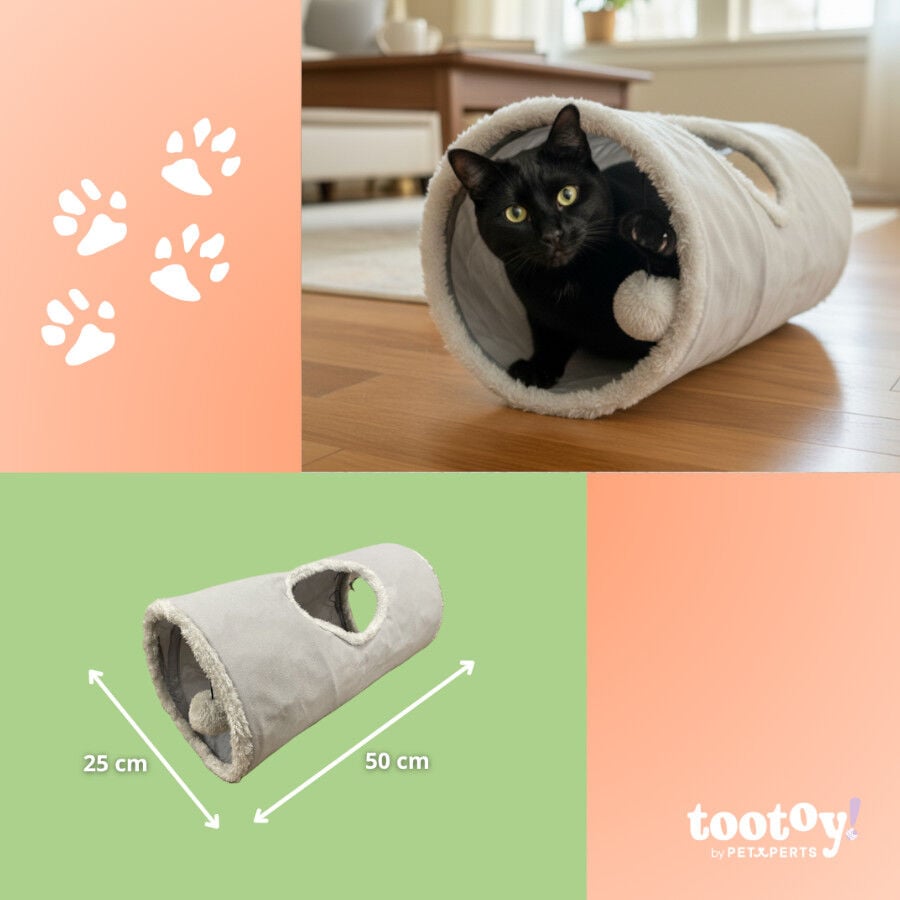 Tootoy! Tunnel con Juguete para gatos thumbnail