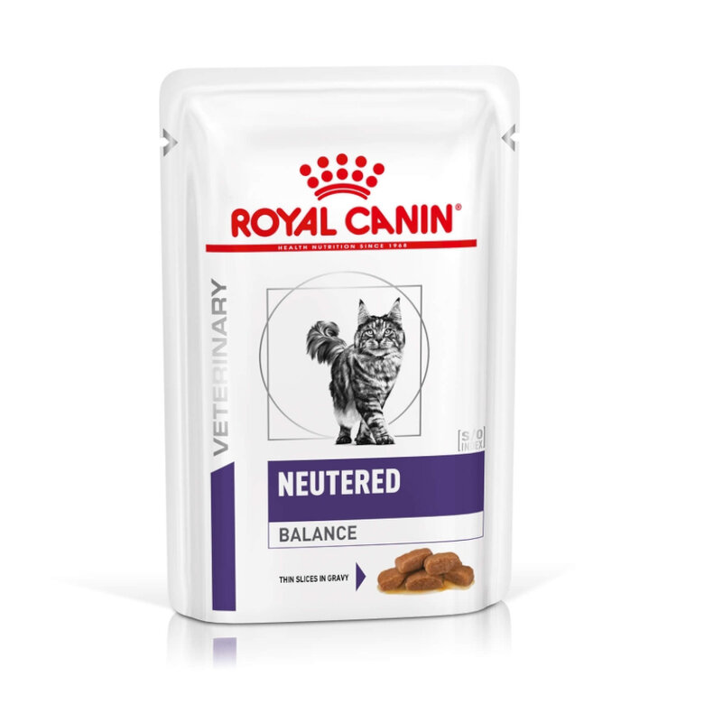 Royal Canin Veterinary Neutered Carne sobre en salsa para gatos, , large image number null