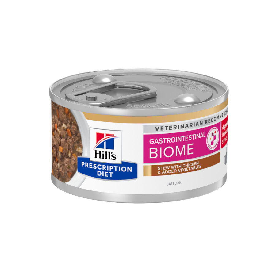 Hill’s Prescription Diet Gastrointestinal Biome Stress estofado lata para gatos thumbnail