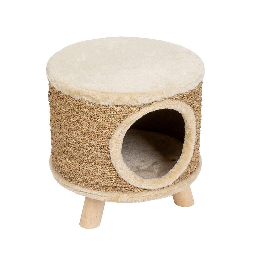 Catshion Stool House rascador para gatos Kiwoko