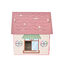 Leeby Hattie casita rascador de cartón rosa para gatos, , large indicador imagen numero 5
