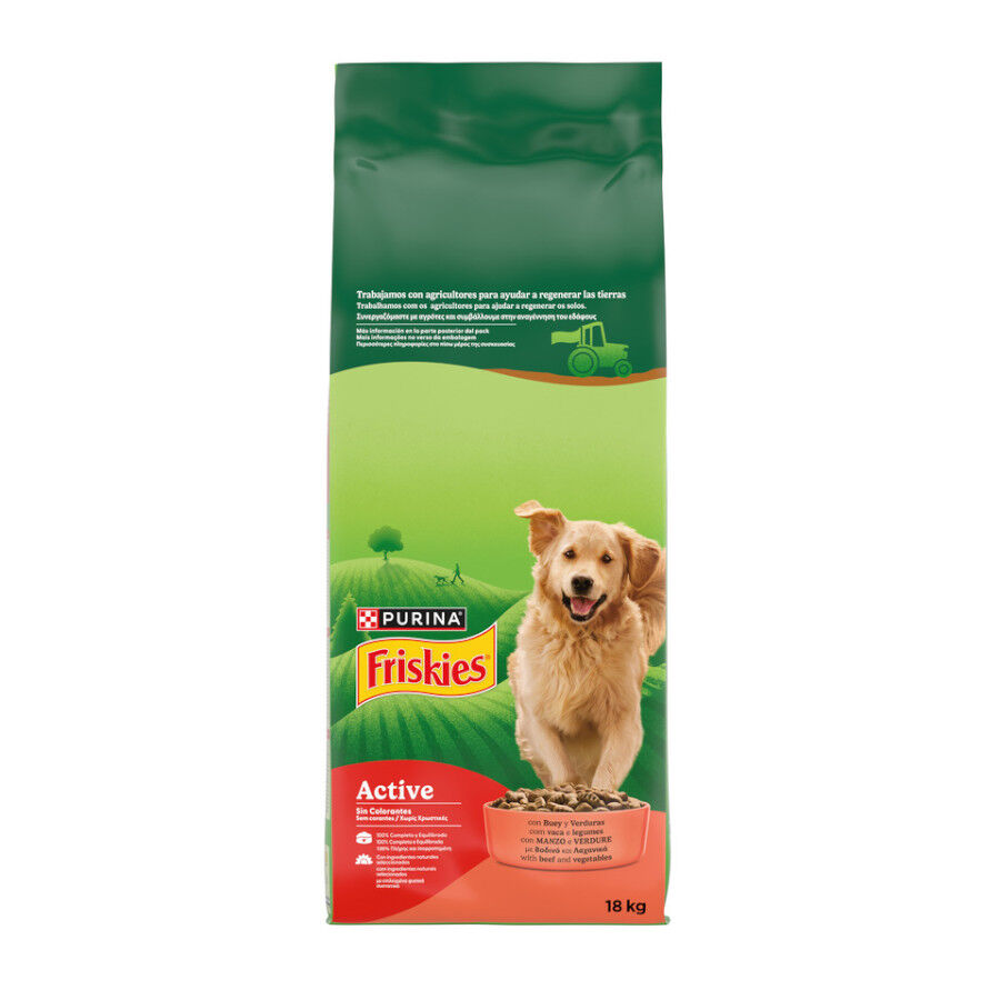 18 kg Friskies Active Pienso para perros, , large Imagen numero 1
