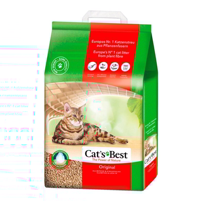 4.3 kg Cat's Best Original Lecho Vegetal para gatos,  Imagen numero 1 4.3 kg Cat's Best Original Lecho Vegetal para gatos, , large Imagen numero 1