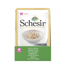 Schesir Kitten pollo sobre para gatitos