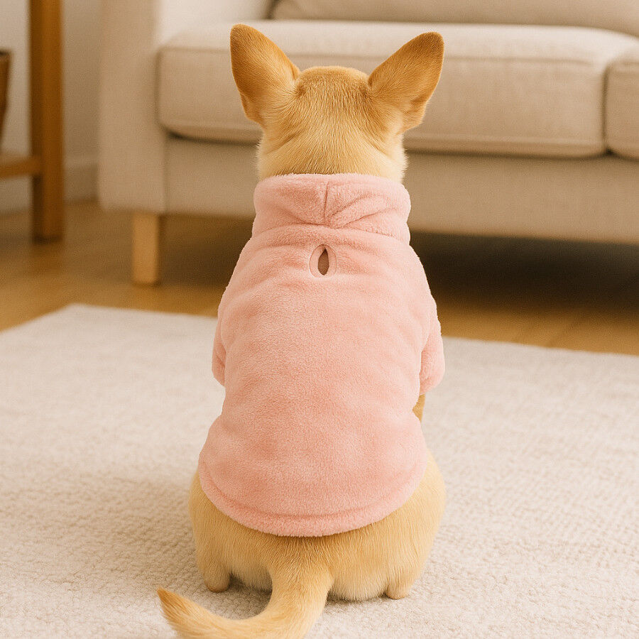 Outech Forro Polar Rosa para perros thumbnail