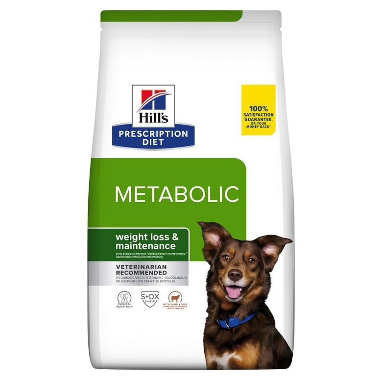 Hill&#039;s Prescription Diet Metabolic cordero y arroz pienso para perros thumbnail