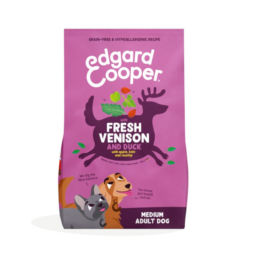 2.5 kg Edgard & Cooper Adult Venado y Pato pienso para perros, , large Imagen numero 1