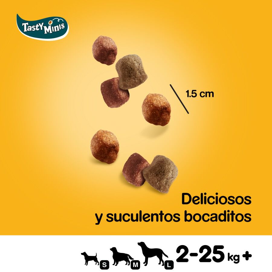 Pedigree Tasty Mini Snacks Sabor Pollo y Pato para Perros thumbnail