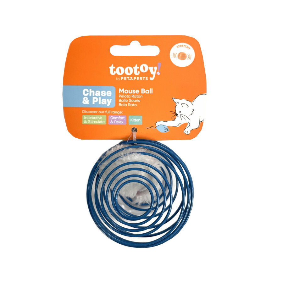 Tootoy! Pelota Interactiva con Ratón para gatos thumbnail