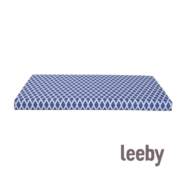 Leeby colchón impermeable azul para perros thumbnail