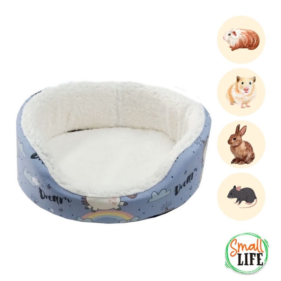 Small Life Cama con Estampado de Unicornio para peque&ntilde;o roedor, , large Imagen numero 4