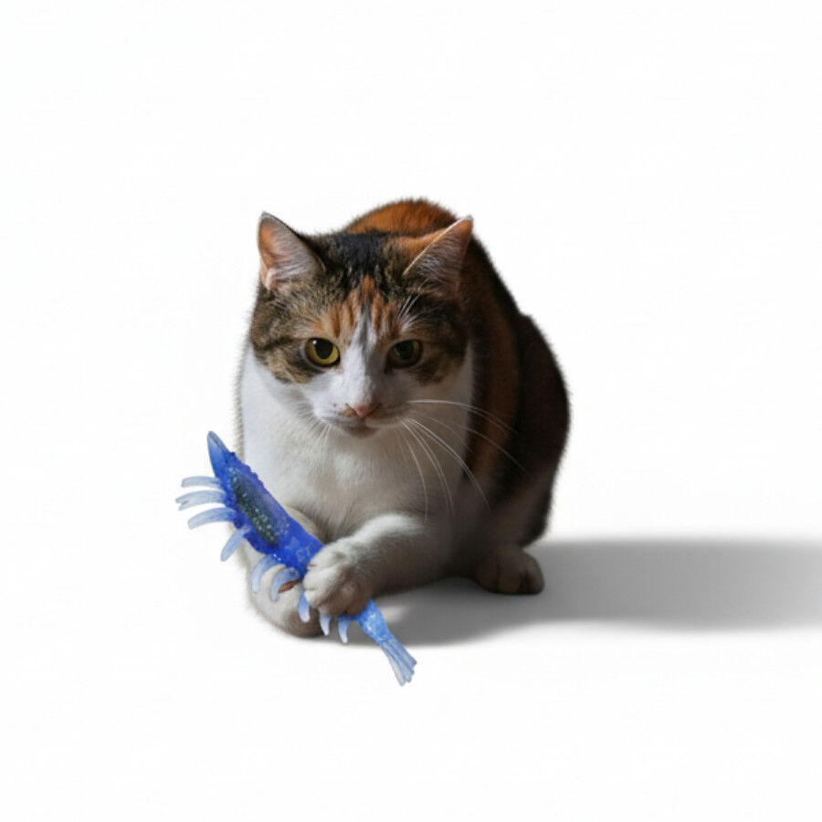 Playology Pack de Lagartos de Goma Realistas para gatos, , large Imagen numero 4