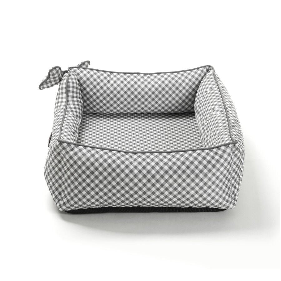 Leeby cama viscoelástica vichy para perros thumbnail