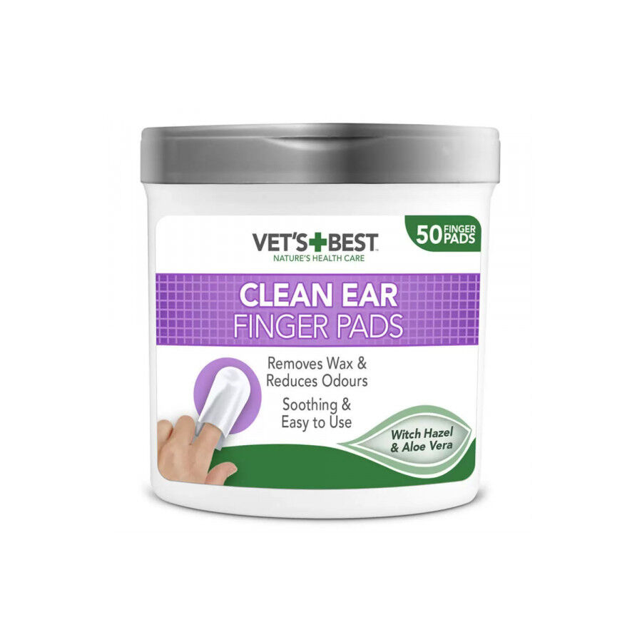 Vet's Best Finger Pads Limpiador de o&iacute;dos para perros, , large Imagen numero 1