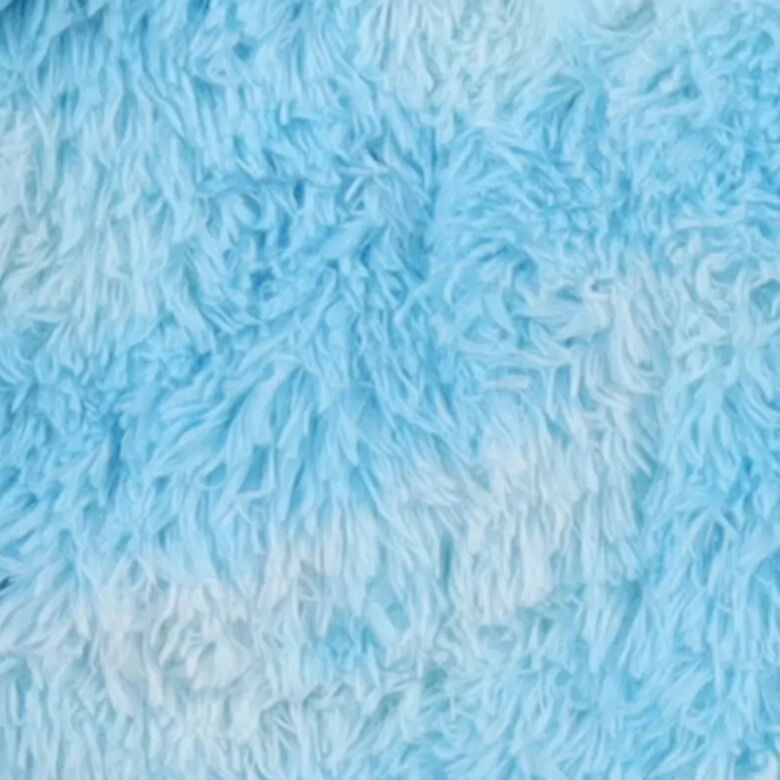 Flamingo Demi Redondo Azul cama para perros y gatos thumbnail