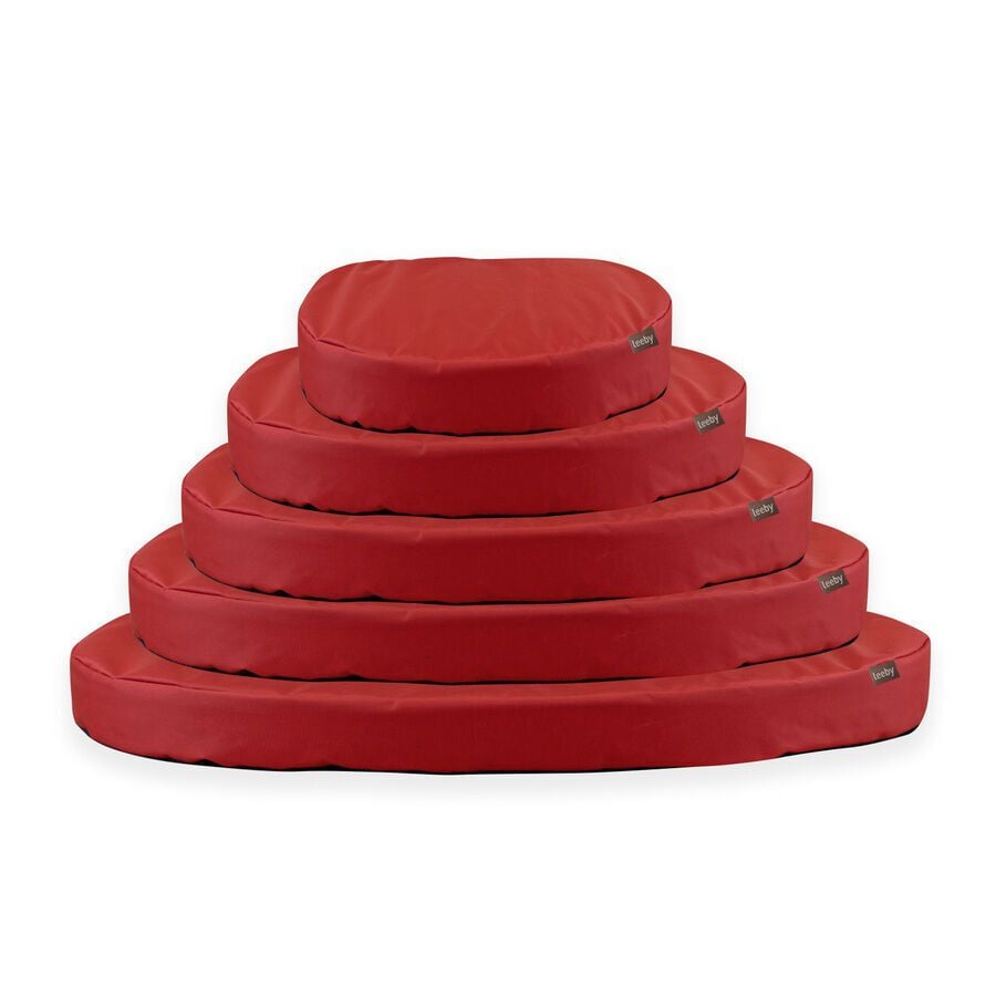 Leeby Colchoneta Waterproof y Desenfundable Roja para perros thumbnail