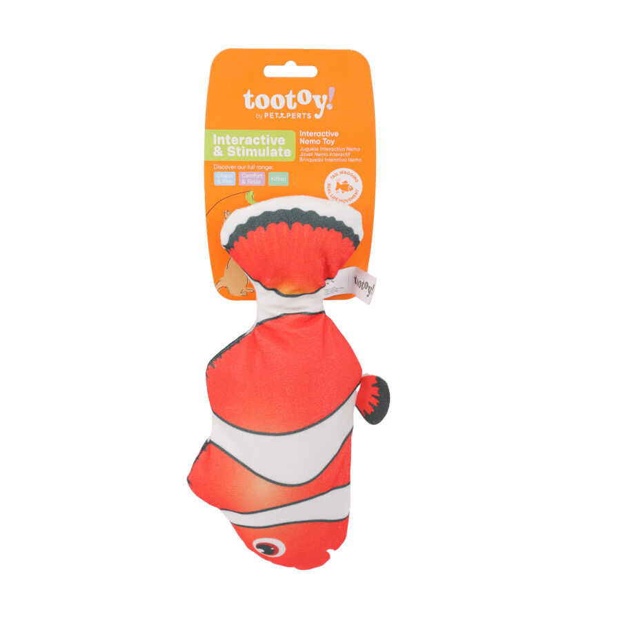 Tootoy! Juguete Interactivo Pez Payaso para gatos, , large Imagen numero 8