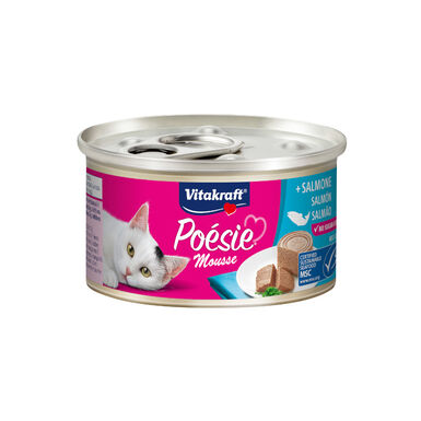 Vitakraft Multi Poesie Mousse de Salmón lata para gatos 