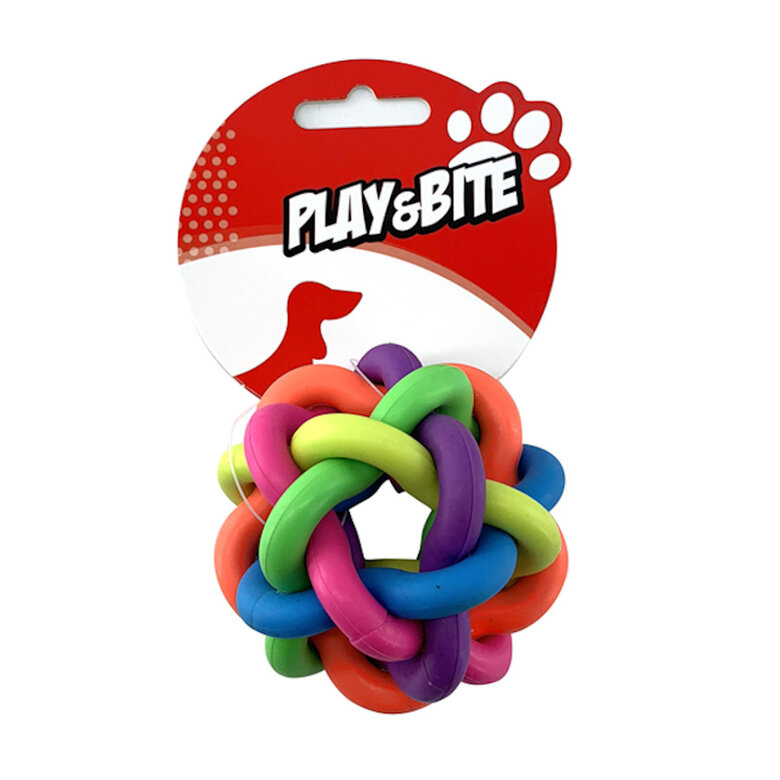 Play&Bite Pelota Arcoíris para perros,  Imagen numero 1 Play&Bite Pelota Arcoíris para perros, , large Imagen numero 1
