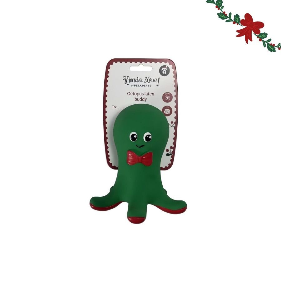 Wonder Christmas Pulpo L&aacute;tex Juguete para perros, , large Imagen numero 6