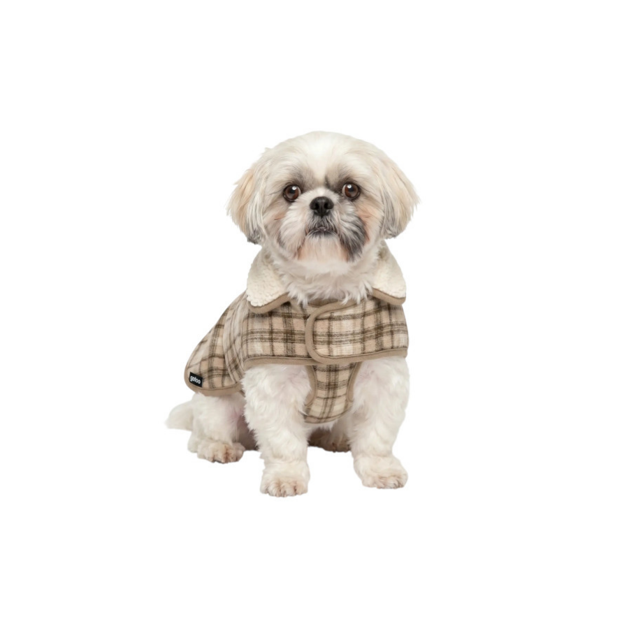 Gotoo Chaqueta Tart&aacute;n Cuadros para perros, , large Imagen numero 7