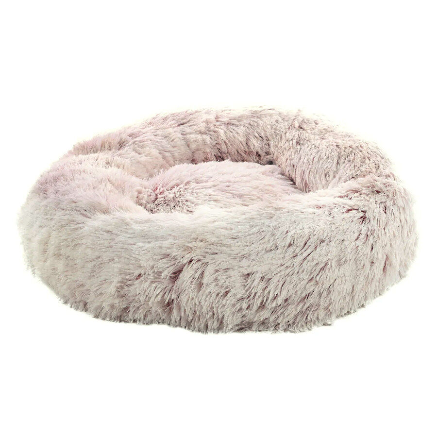 Flamingo Alba Redondo Rosa cama para perros y gatos Kiwoko
