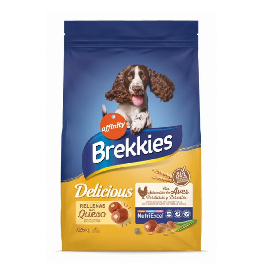 7.25 kg Affinity Brekkies Delicious Selecci&oacute;n Aves pienso para perros, , large Imagen numero 1