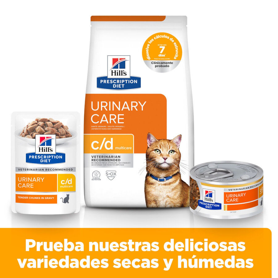 Hill&#039;s Prescription Diet Urinary Care c/d Pollo pienso para gatos thumbnail