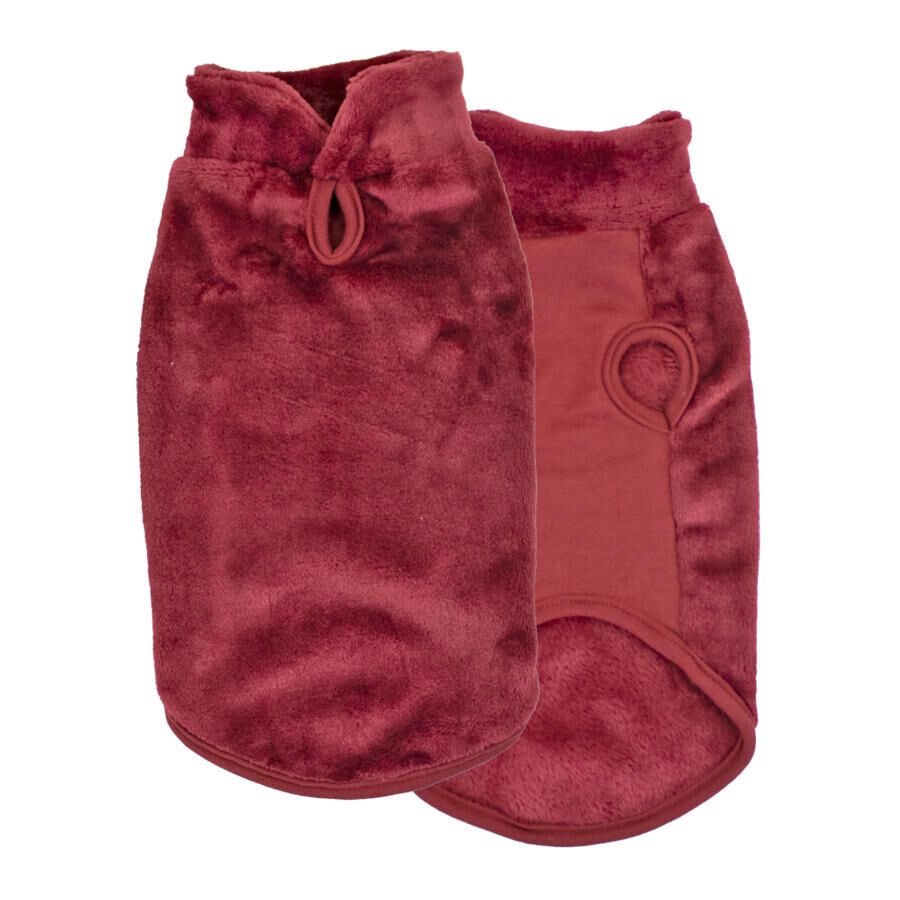 Outech Polar Abrigo Granate para perros, , large Imagen numero 1