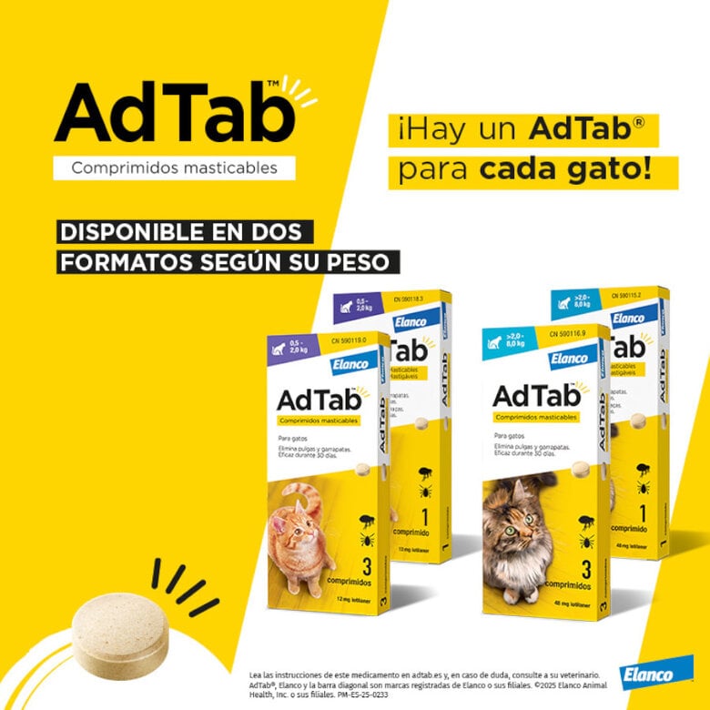 AdTab Comprimidos Masticables Antiparasitarios para gatos,  Imagen numero 4 AdTab Comprimidos Masticables Antiparasitarios para gatos, , large Imagen numero 4