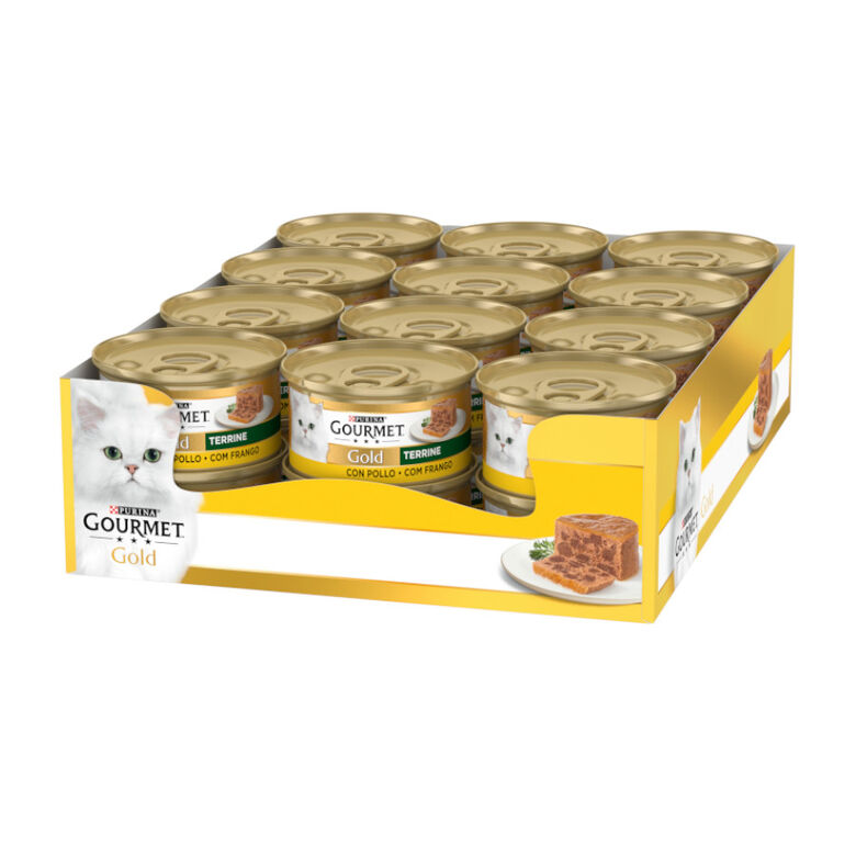 Gourmet Gold Terrine de Pollo lata para gatos thumbnail