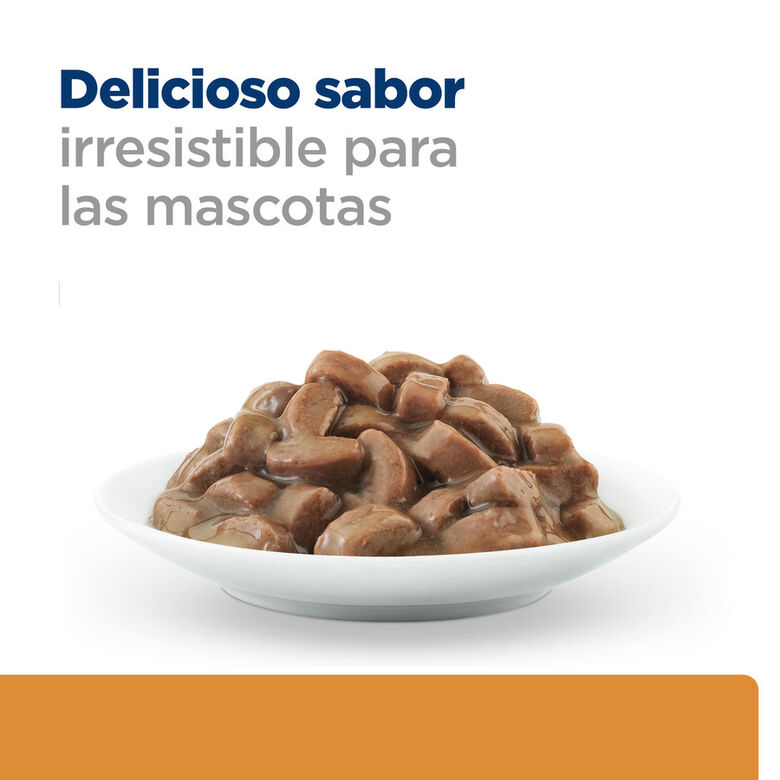 Hill&#039;s Prescription k/d Diet Kidney Care Salmón sobre en salsa para gatos thumbnail