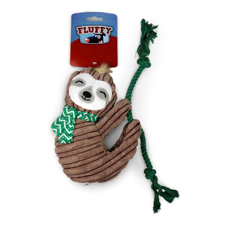 Fluffy Perezoso de peluche para perros, , large Imagen numero 1