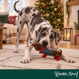 Wonder Christmas Perro Salchicha XL Peluche para perros