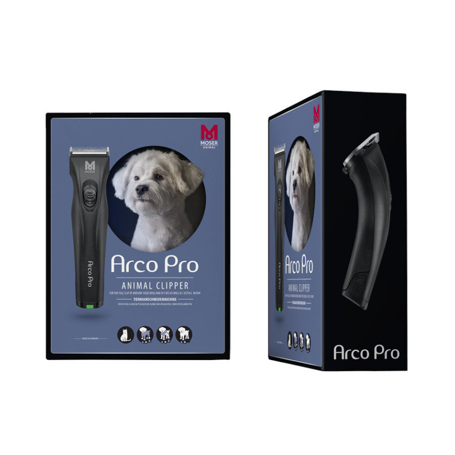 Moser Arco M&aacute;quina Cortapelo inal&aacute;mbrica para perro, , large Imagen numero 2