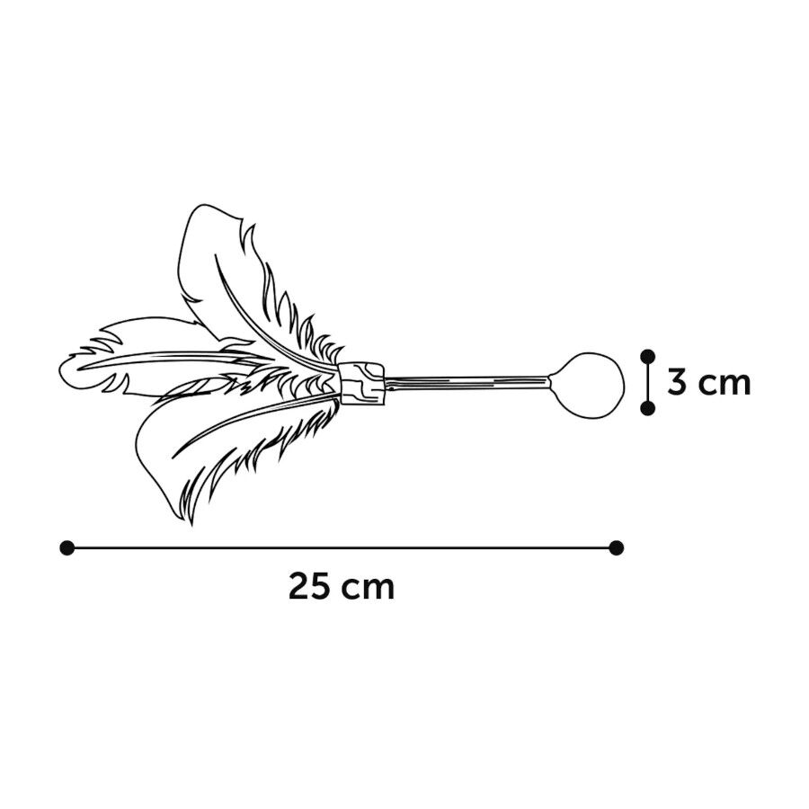 Flamingo Palo de Madera con Pelota Matatabi para gatos thumbnail