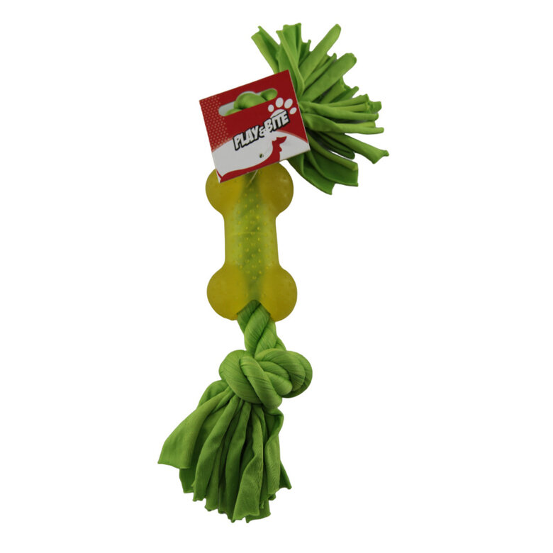 Play&Bite TC Cuerda con Hueso para perros, , large image number null