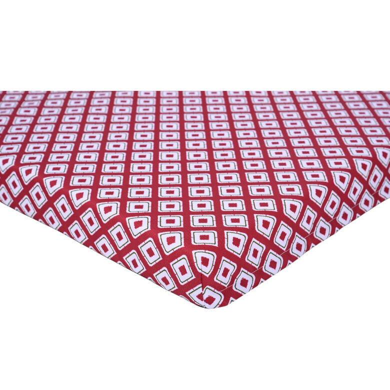 Leeby colchón impermeable rojo para perros thumbnail