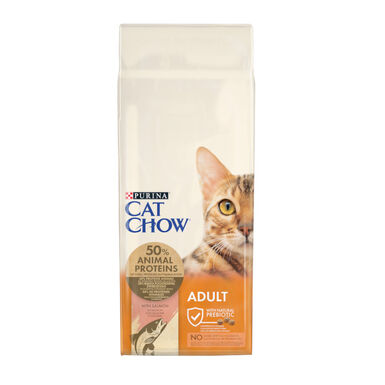 Cat Chow Adult Salmón Pienso para gatos