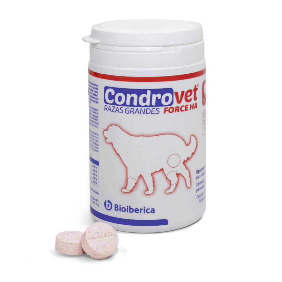 Bioiberica Condrovet Force Ha Condroprotector para perros de razas grandes