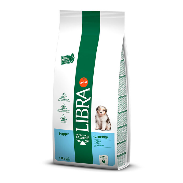 latín Actriz falda Affinity Libra Puppy Pollo y Arroz pienso para perros | Kiwoko