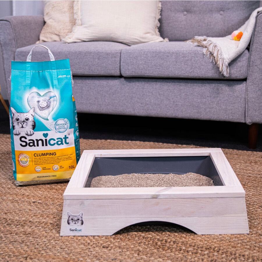 Sanicat Cumpling Arena Aglomerante sin perfume para gatos thumbnail