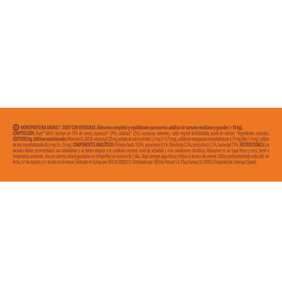 300 g Nature's Variety Medium/Maxi Adult buey sobre para perros, , large Imagen numero 3