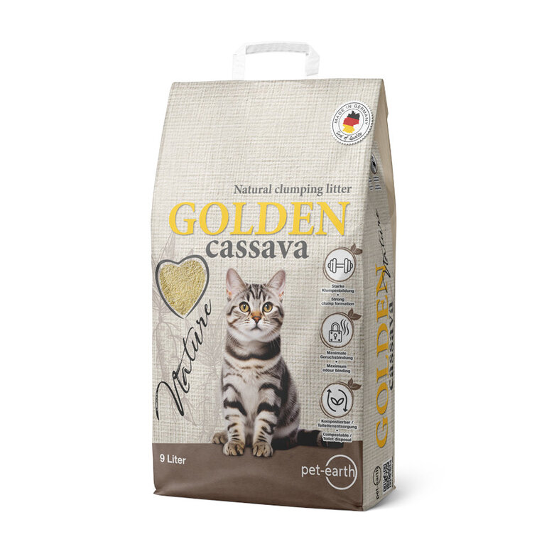 Golden Grey Yuca Arena Aglomerante para gatos,  Imagen numero 1 Golden Grey Yuca Arena Aglomerante para gatos, , large Imagen numero 1