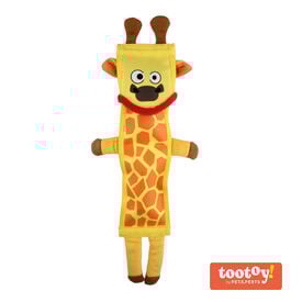 Tootoy! Comfort Resistant Giraffe Toy peluche para perros