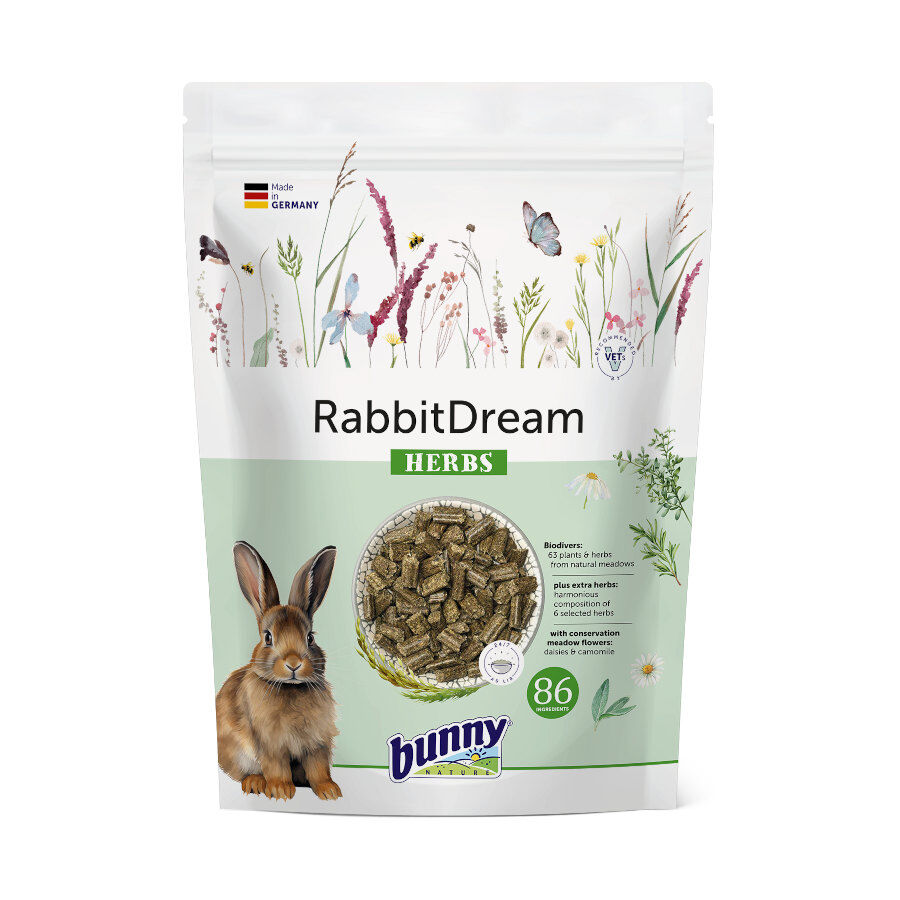 Bunny Rabbit Dream Herbs pienso para conejos, , large Imagen numero 1