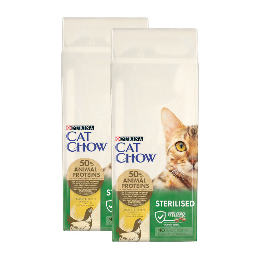 Cat Chow Sterilized Pollo Pienso para gatos