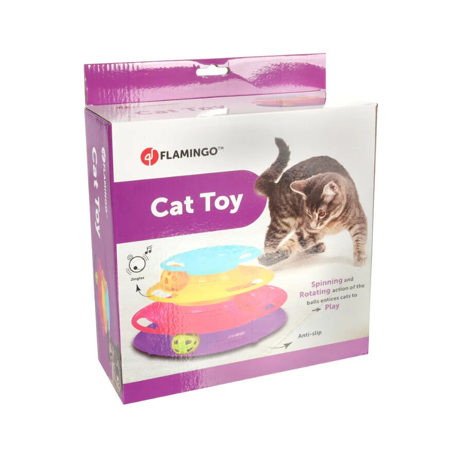 Flamingo Bagera Juguete Interactivo para gatos thumbnail